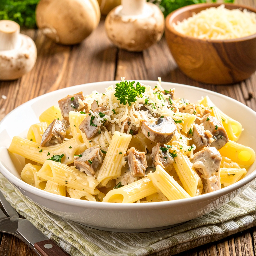 Sausage and Mushroom Pasta