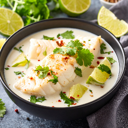 Coconut and Lime Cod