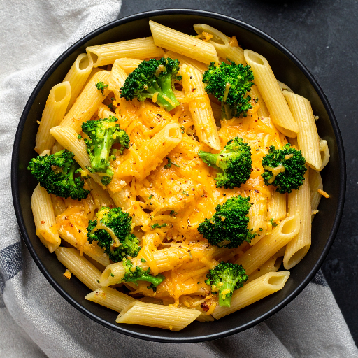 Pasta with Broccoli and Cheddar
