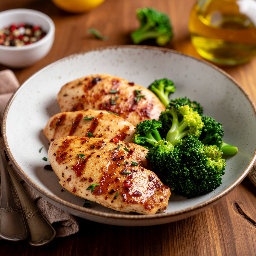 Garlic Lemon Chicken with Broccoli